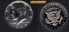 USA 1/2 Dollar 1969 S UNC PROOF Kennedy  Half Dollar $ San Francisco Etats Unis