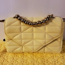 Borsa a tracolla Zara gialla