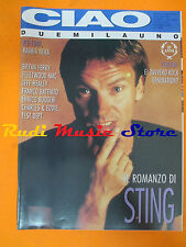 rivista CIAO 2001 9/1993 Sting