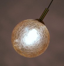 elegante plafoniera a sfera in