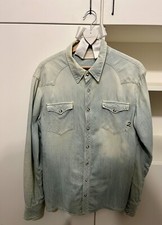 TWO MEN camicia jeans uomo