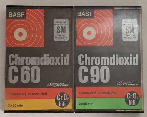 Lotto basf chromdioxid - 2x,