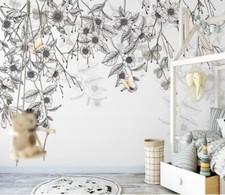 3D Hand Drawn Flowers I3873