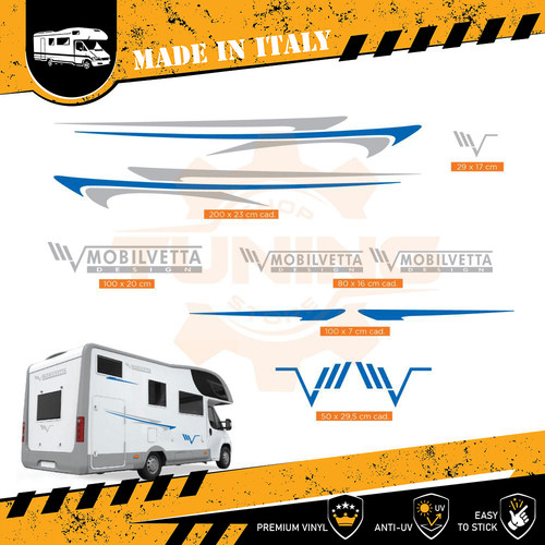 Decalcomania adesivi camper - decalcomania,