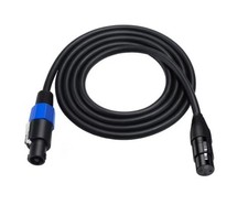 Cavo speakon xlr jack audio - cavo,