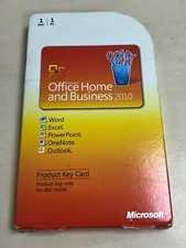 Scheda di licenza Microsoft Office 2010 Home and Business attivazione PC
