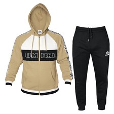 Tuta uomo umbro cotone felpato - cotone,