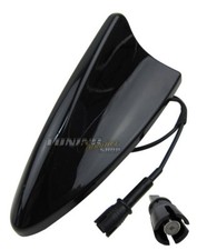 Premium Squalo Shark-Antenne Auto Antenna Auto Radio Nero per Molti Veicoli