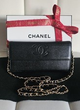Portafoglio lungo CHANEL in