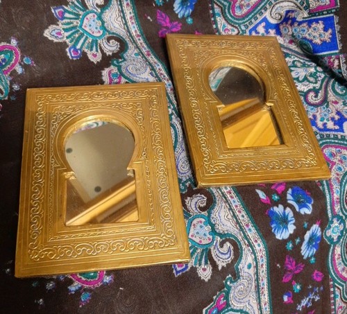 Coppia piccoli specchi da - di,