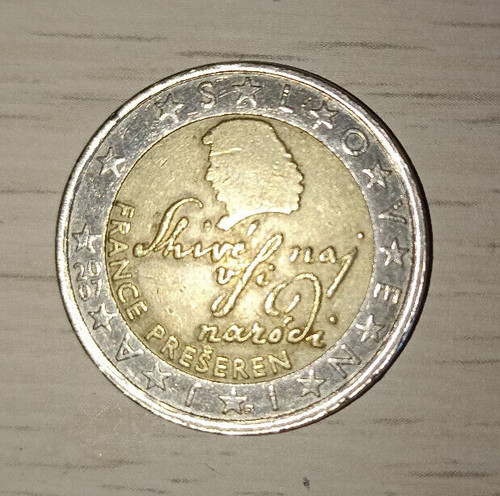 Moneta euro slovenia - 2,
