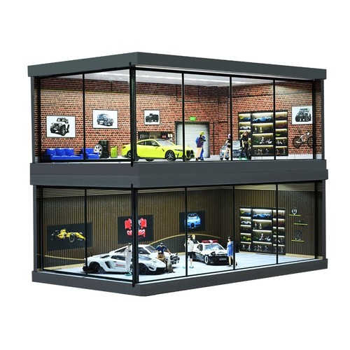 Diorama scala autogarage - scala, 1:64