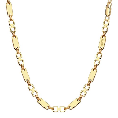 Collana uomo oro - 750, placcato