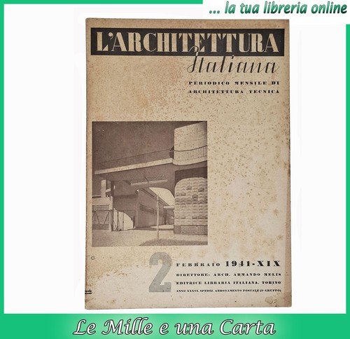 Architettura italiana 1941 - l'architettura,