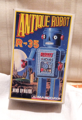 Antique robot 35 - antique,