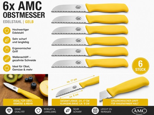 Set coltelli frutta amc - set,