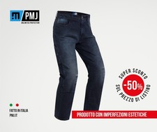 Pantaloni jeans moto pmj con - pantaloni,