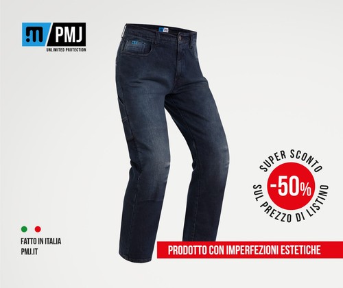 Pantaloni jeans moto pmj - jeans,