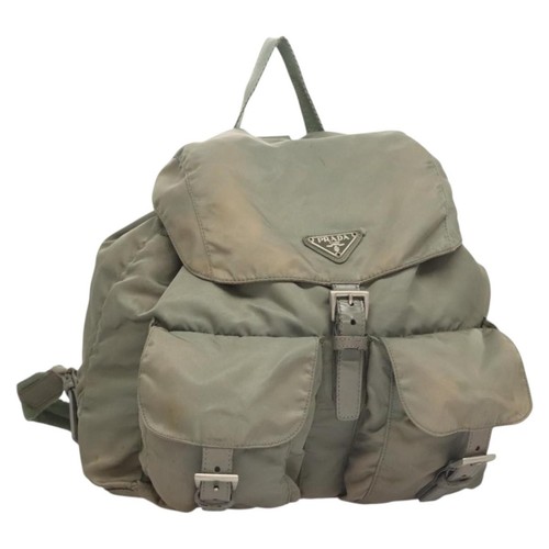 Zaino prada nylon verde - prada,