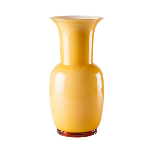 Venini vaso opalino ambra - -,