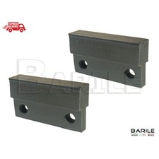 Coppia Gomma Pattini Freno a Bilancino Bici Bacchetta - R - Epoca Nero