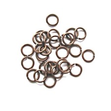 100 PZ ANELLINE BRONZO