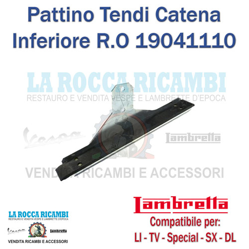 Pattino catena inferiore - catena,