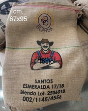 10 SACCHI Di Juta Tela CAFFÈ. Agricoltura Apicoltura Arredamento Hobby