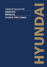HYUNDAI R130VS PRO ESCAVATORE