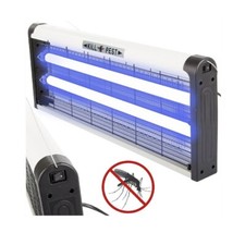 ZANZARIERA NEON ELETTRICA 8/12/40 WATT LAMPADA UV LED ANTI ZANZARE MOSCHE