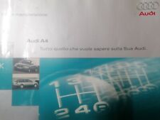 Audi A4 1996 libretto istruzioni manuale uso e manutenzione