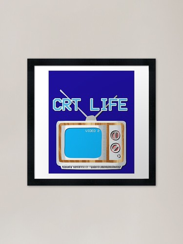 Poster crt life tube - poster,