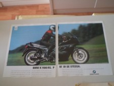 advertising Pubblicità 1996 MOTO BMW K1100 K 1100 RS