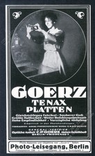 1919 Goerz Tenax Platten
