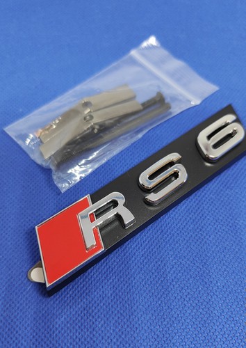Rs6 logo emblème avant - emblème,