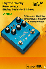 ? Strymon Blue Sky Reverberator ? Pedale Effetto Chitarra per Chitarra Elettrica ✅ NUOVO