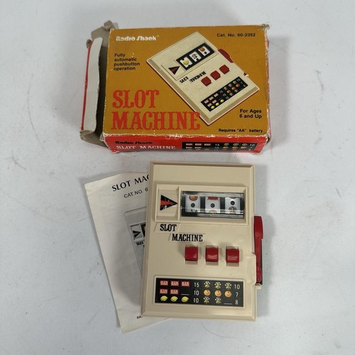 Vintage radio shack slot - radio,