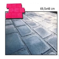 Stampo Pavimenti Stampato Cemento "STAMPO BRUXELLES 69,5X48CM"