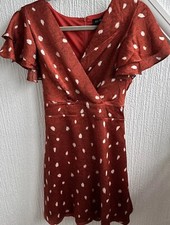 Abito corto qed london rosso - qed,