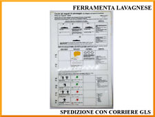 Tabella adesiva dei segnali di