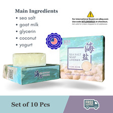 10X Sapone Latte di Capra Sale