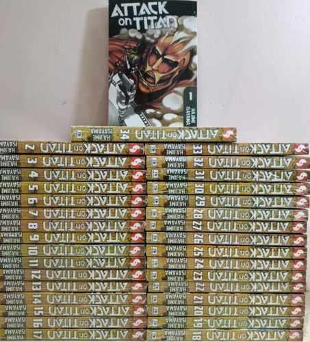 Attack titan set completo - on,