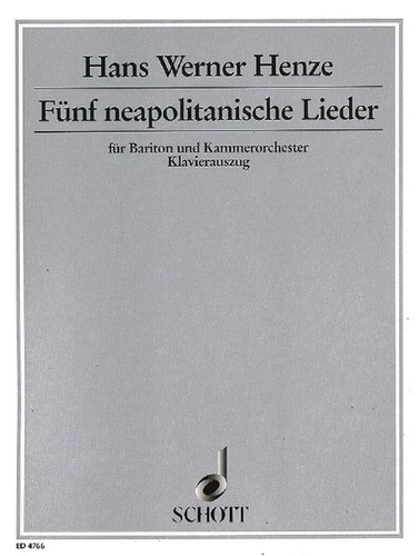 Cinque canzoni napoletane