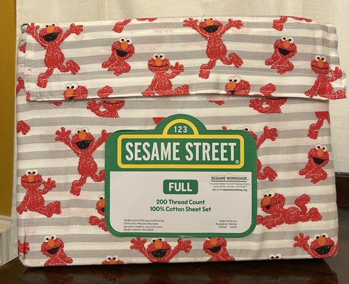 Set lenzuola elmo sesame - lenzuola,