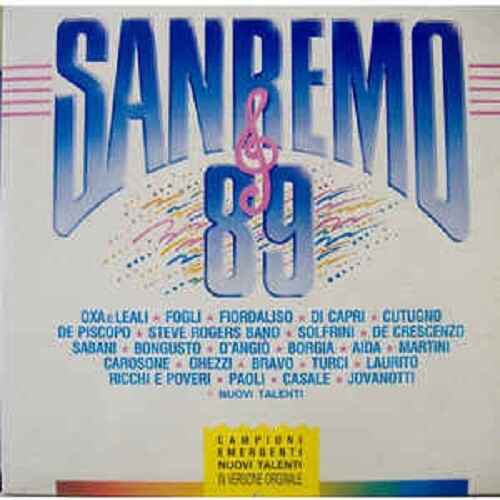 Various sanremo 89 - sanremo,