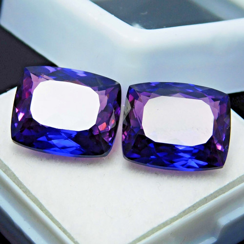 Cuscino tanzanite viola - 16,