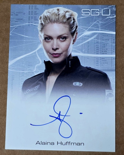Autografo rittenhouse stargate - autografo,