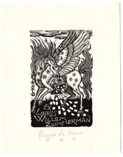Bruno osimo exlibris - bruno, da
