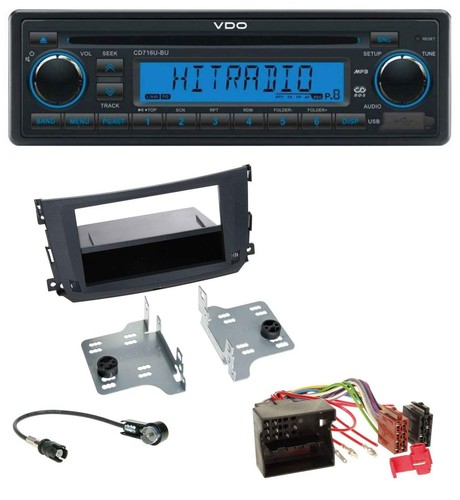 Autoradio vdo aux - autoradio, 1din