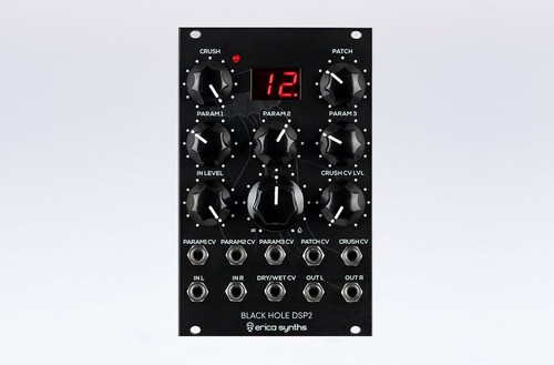 Erica synths black - black, hole